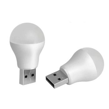 USB Led крушка 1W / Бял / USB Led крушка 1W / Бял /