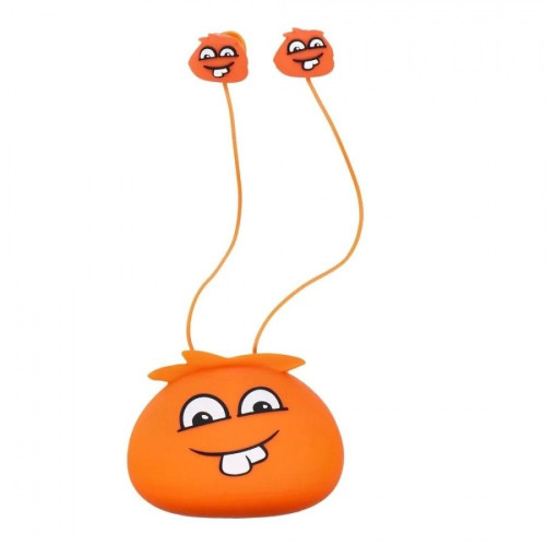 Handsfree Jellie Monster YLFS-01 3.5mm /Оранжев/