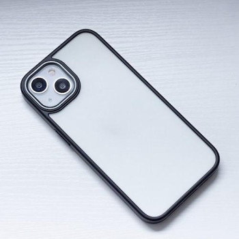 Калъф Satin Matt PVC за iPhone 7G / 8G 4.7 / SE(2020) / Черен /