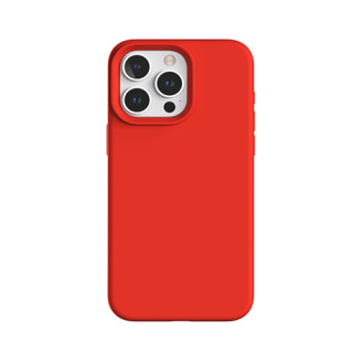 Калъф Liquid Silica Case / Червен / за iPhone 15 Pro 6.1
