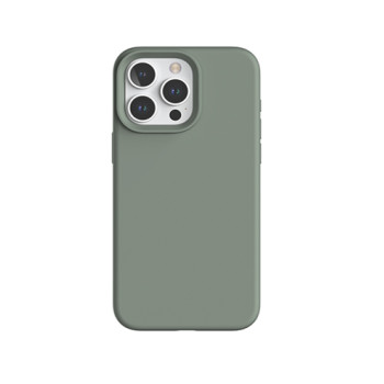 Калъф Liquid Silica Case / Сиво-зелен / за iPhone 15 Pro 6.1
