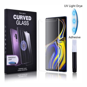 UV Glue Nano Optics Стъклен screen protector за Samsung S8 / S9