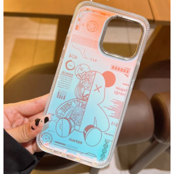 Калъф силикон Bear Repair / Бял - прозрачен / за iPhone 12/12 Pro 6.1 Калъф силикон Bear Repair / Бял - прозрачен / за iPhone 12/12 Pro 6.1