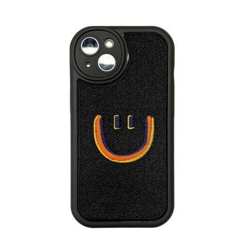 Калъф силикон Smile Wool / Черен / за iPhone 12 Pro Max 6.7
