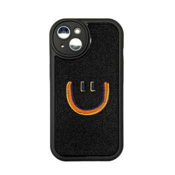 Калъф силикон Smile Wool / Черен / за iPhone 13 Pro Max 6.7 Калъф силикон Smile Wool / Черен / за iPhone 13 Pro Max 6.7