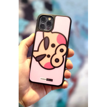 Калъф силикон Zaemon / Розов / за iPhone 15 Pro 6.1
