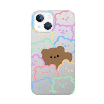 Калъф силикон Colored Bears за iPhone 12 Pro Max 6.7