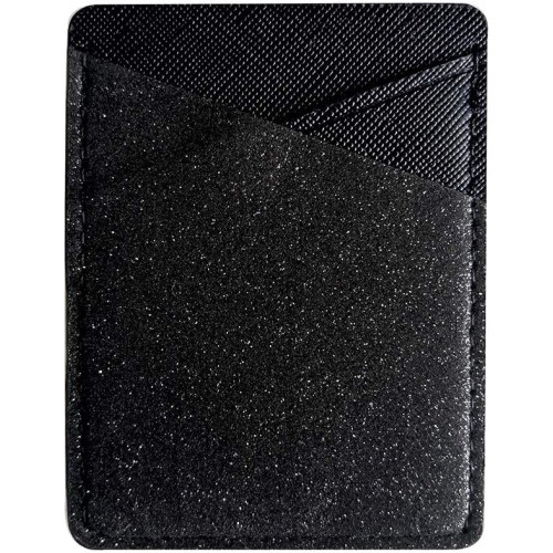 Калъф Card Wallet с камъни / Черен /