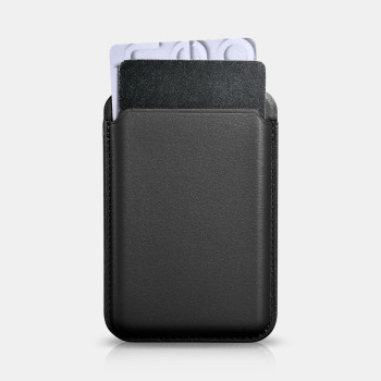 Калъф Card Wallet с Магнит / Черен /