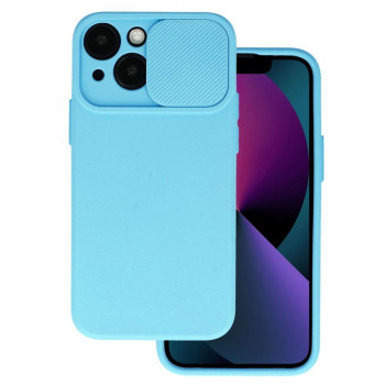 Калъф Camshield силикон / Светлосин / за Samsung A14 4G/5G
