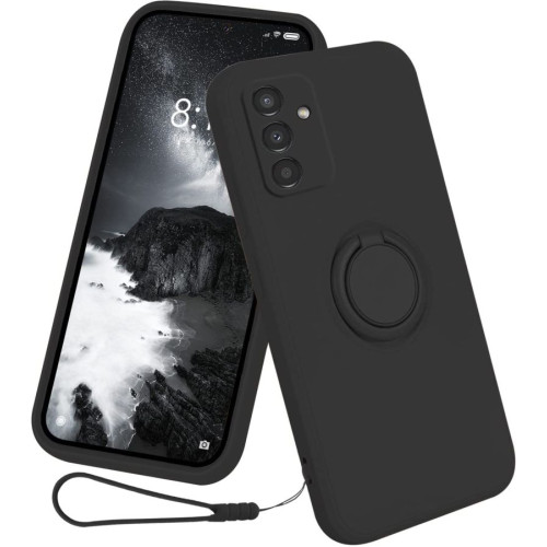 Калъф силикон Vennus Ring / Черен / за Samsung Galaxy S23 (S911B)