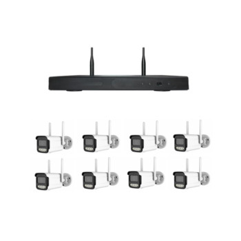 Комплект WIFI KIT TS9958A 8IP Камери ,HDCCTV 5MPX , Wireless, с NVR