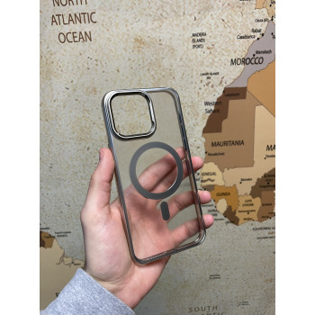 Калъф PVC Wlons Shield Magsafe / стойка на камера / Златна рамка / за Samsung Galaxy S24 Ultra Калъф PVC Wlons Shield Magsafe / стойка на камера / Златна рамка / за Samsung Galaxy S24 Ultra