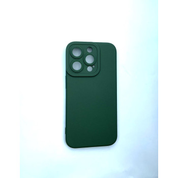 Калъф силикон камера Guard /Зелен мат/ за iPhone 15 Plus 6.7 Калъф силикон камера Guard /Зелен мат/ за iPhone 15 Plus 6.7