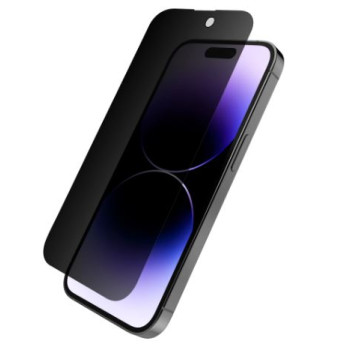 Стъклен screen protector privacy за iPhone 15 Pro Max 6.7