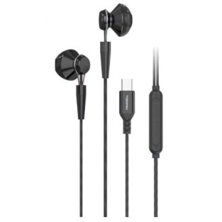 Handsfree Metal Pavareal M10C Type-C /Черен/
