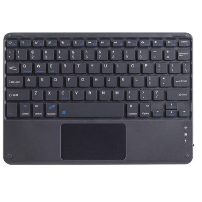 Wireless Клавиатура с тъч пад за Android, Windows, iOS / Черен /