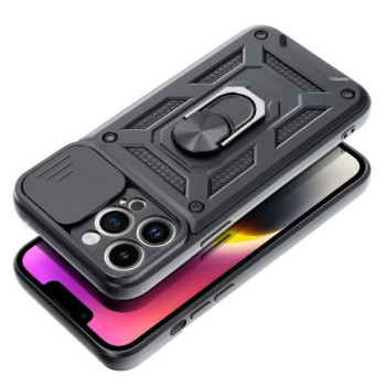 Калъф PVC Defender Camshield / Черен / за Samsung A15 4G/5G Калъф PVC Defender Camshield / Черен / за Samsung A15 4G/5G