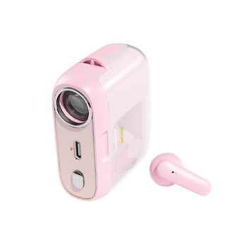 Bluetooth Handsfree Wireless + Slider Projector WEKOME S28 /Розов/