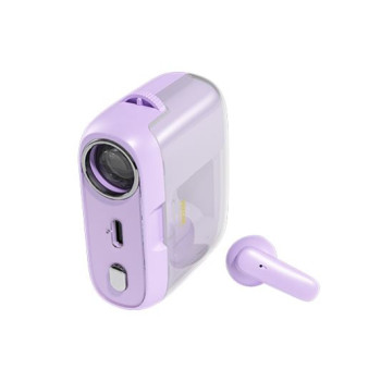 Bluetooth Handsfree Wireless + Slider Projector WEKOME S28 /Лилав/