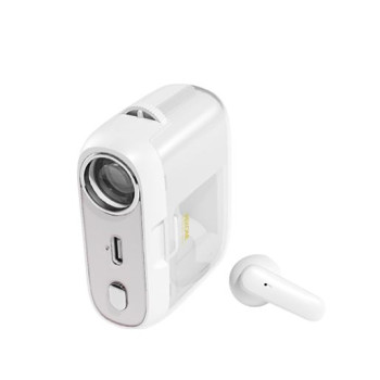 Bluetooth Handsfree Wireless + Slider Projector WEKOME S28 /Бял/