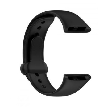Силиконова каишка за Xiaomi Redmi Watch 1/2/3 / Черен / Силиконова каишка за Xiaomi Redmi Watch 1/2/3 / Черен /