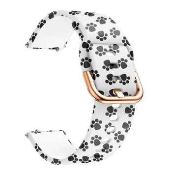 Силиконова универсална каишка / Лапи / за Smart Watch 22m / Huawei GT, Samsung Gear и др. Силиконова универсална каишка / Лапи / за Smart Watch 22m / Huawei GT, Samsung Gear и др.