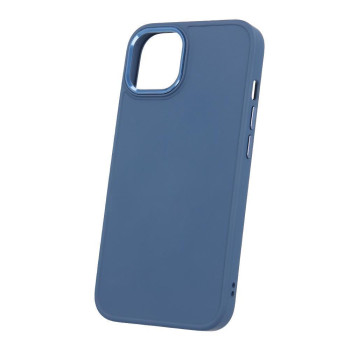 Калъф Satin PVC за Samsung A15 4G/5G / Тъмносин /