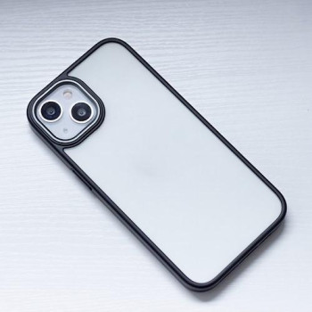 Калъф Satin Matt PVC за Xiaomi Redmi Note 13 Pro 4G / Черен /
