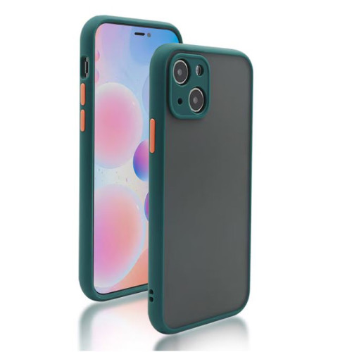 Калъф силикон Cam Guard Мат /зелена рамка/ за Xiaomi Redmi Note 12 Pro 4G