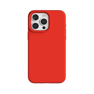 Калъф Liquid Silica Case / Червен / за iPhone 15 Pro 6.1