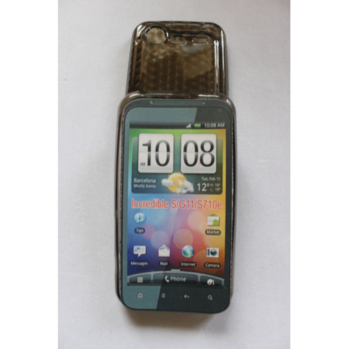 Калъф за HTC Incredible S / G11 / S740 - силиконов гръ