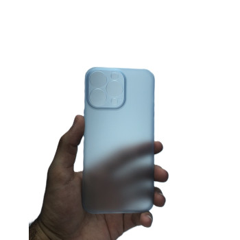 Калъф PVC Second Skin 0.18 / Светлосин - прозрачен / за iPhone 13 6.1 Калъф PVC Second Skin 0.18 / Светлосин - прозрачен / за iPhone 13 6.1