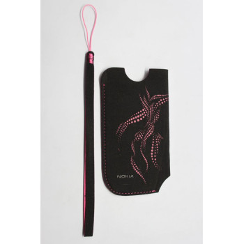калъф за Nokia C5-03 iLLuvial Pink + връзк