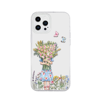 Калъф силикон ART Букет за Samsung S10 Plus / Прозрачен /
