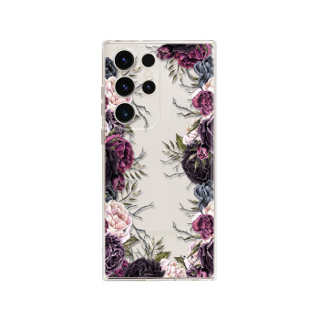 Калъф силикон ART Рози за Samsung A15 / Прозрачен /