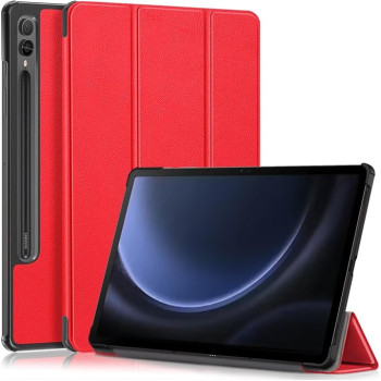 Калъф Таблет Smart case / Червен / за Samsung Tab S9 Fe Plus