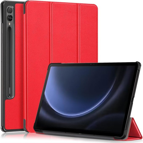 Калъф Таблет Smart case / Червен / за Samsung Tab S9 Fe Plus