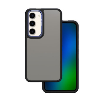 Калъф силикон Crystal Мат /Синя рамка/ за Xiaomi Redmi A3 4G