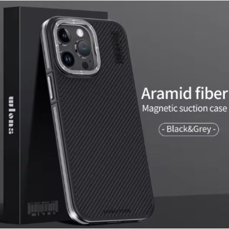 Калъф Wlons Skin Friendly KEVLAR MagSafe за Huawei Pura 70 Ultra