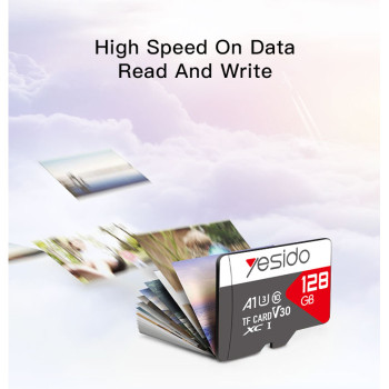 Yesido FL14 Memory MicroSD Card 128GB c адаптер /CLASS 10/