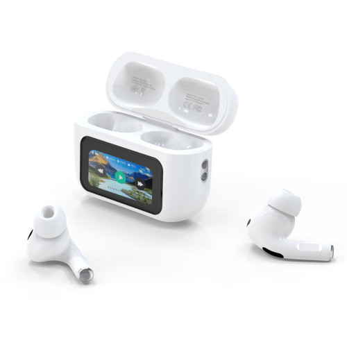 Bluetooth Handsfree Wireless XO-X36 / Smart screen + ANC /Бял/