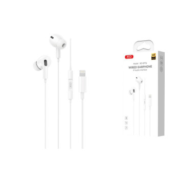 Handsfree XO-EP76 /4th Gen/ за iPhone (Lightning) / Бял /