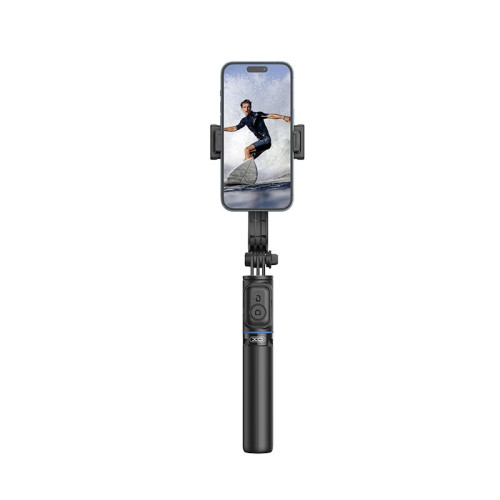 XO Селфи стик Bluetooth / Tripod SS13, 106см / Черен /