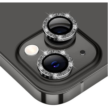 Camera Lens Shine за iPhone 13 Pro / 13 Pro Max / Черен /