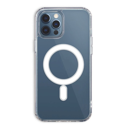 Калъф силикон Anti Shock MagSafe 1,5мм /Прозрачен/ за iPhone 15 Pro 6.1