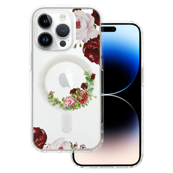 Калъф силикон Flower MagSafe / Модел 1 / за iPhone 16 6.1