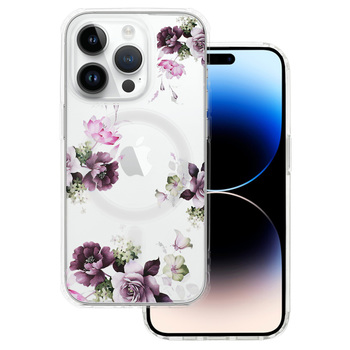 Калъф силикон Flower MagSafe / Модел 4 / за iPhone 16 6.1