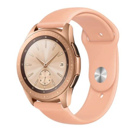 Coteci универсална силиконова каишка W42 за Smart Watch 20mm / Huawei GT, Samsung Gear и др. / Розов /