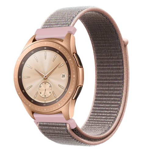 Coteci текстилна каишка W40 за Smart Watch 20mm / Huawei GT, Samsung Gear и др. / Розов /